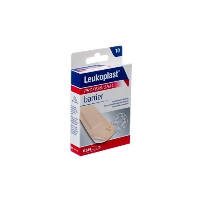 Leukoplast Barrier Apósito Adhesivo Impermeable 75x22 Mm 10 Unidades Bsn  Medical